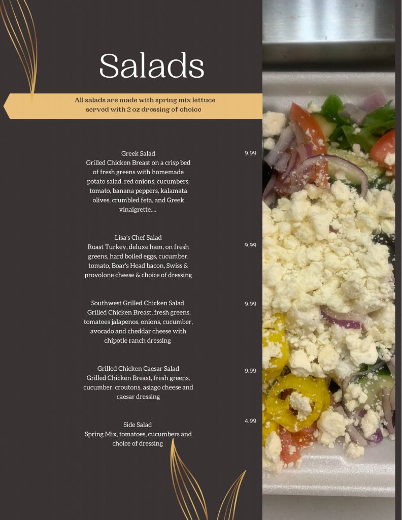 Menu Bagels & Beyond